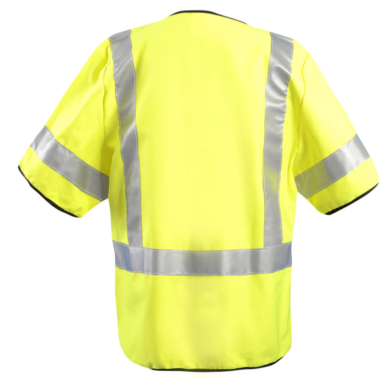 Occunomix Type R Class 3 Hi-Vis Flame Resistant Safety Vest, FR-VCR1213