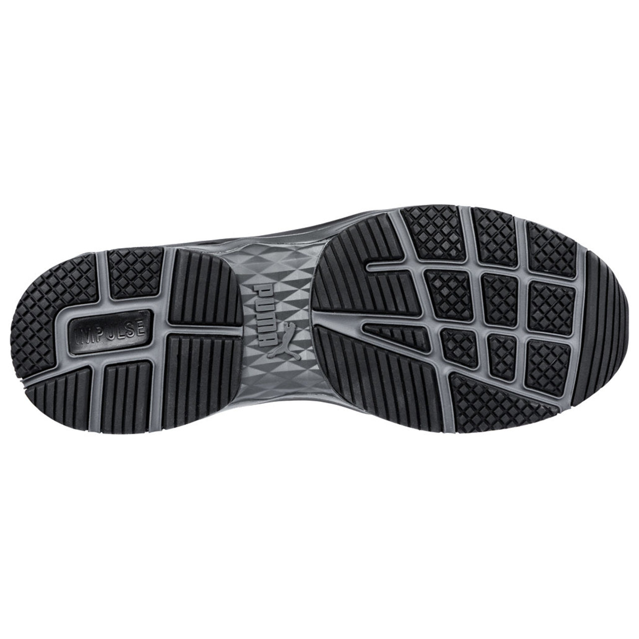Puma Safety Women's Velocity Low 2.0 Black & Silver SD Composite Toe Shoes - 643965