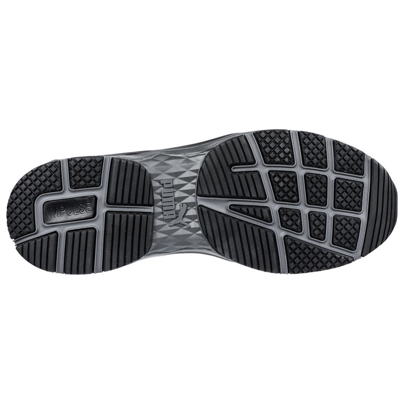Puma Safety Women's Velocity Low 2.0 Black & Silver SD Composite Toe Shoes - 643965