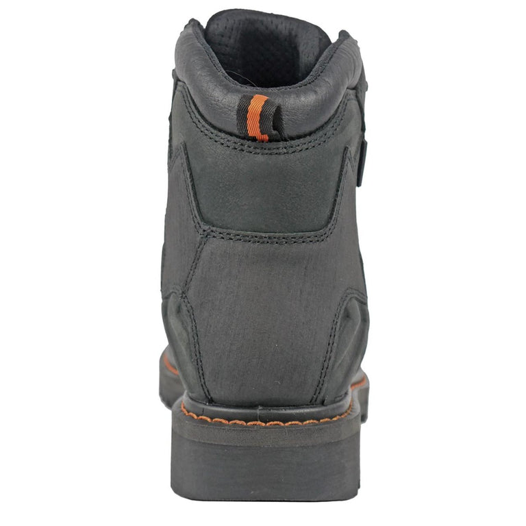 Hoss Men's Bronc 6" Composite Toe Boots, 60145, Black