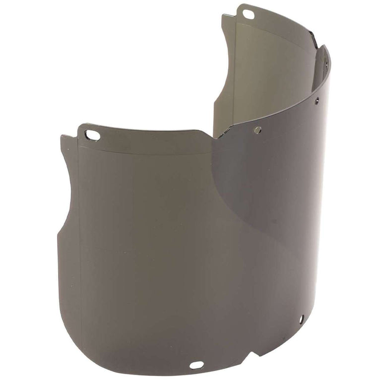 MSA V-Gard IR5 Polycarbonate Molded Visor, 8in x 17in x .098in - 10115862