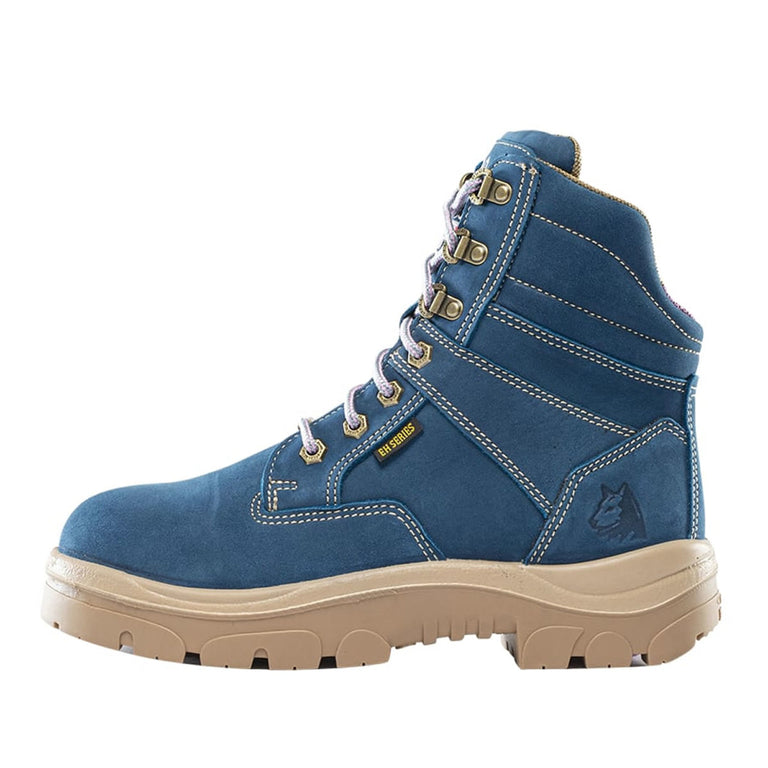 Steel Blue Ladies Southern Cross 6" EH Steel Toe Boots, 812861W, Blue