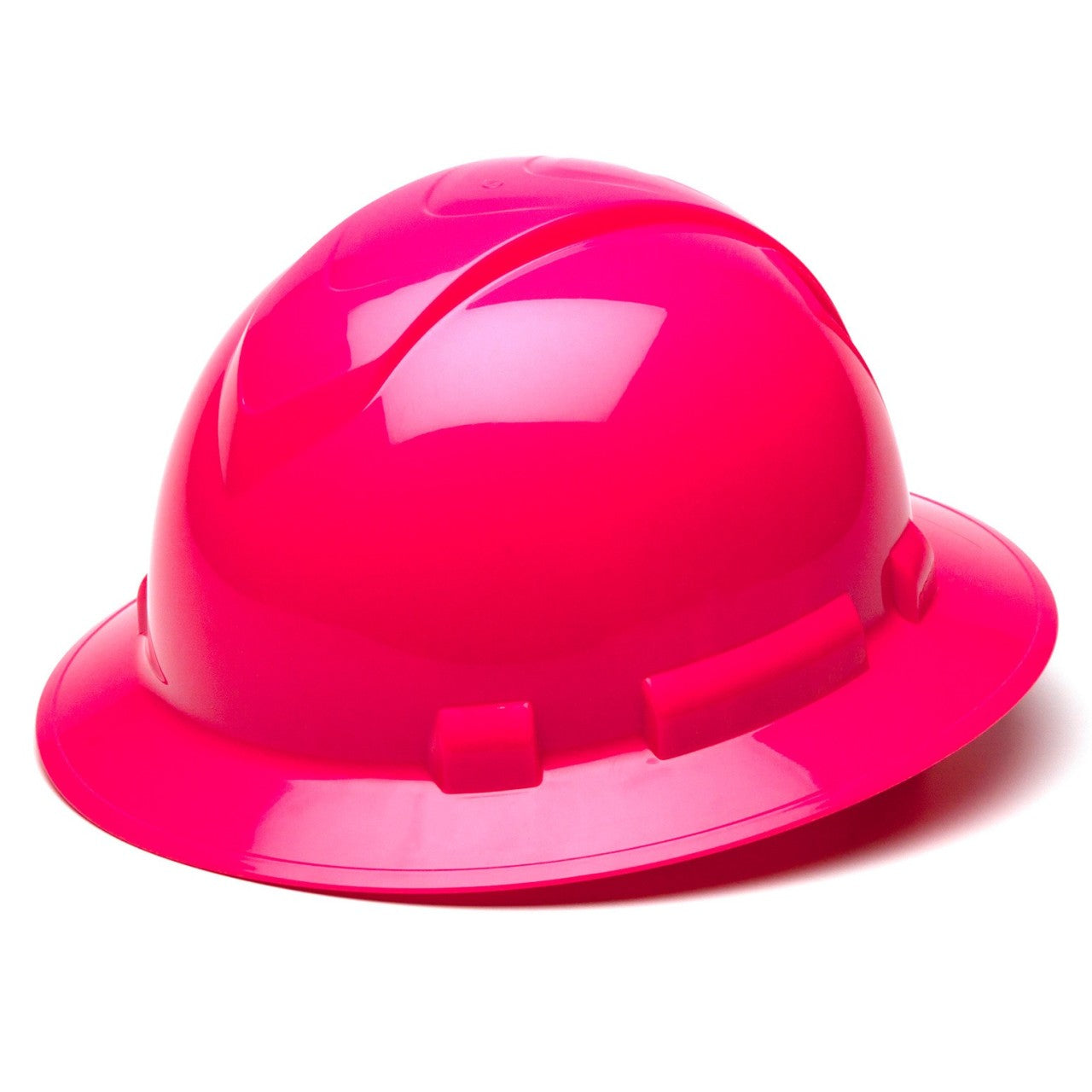 Custom Pyramex Ridgeline Full Brim Hard Hat, 4-Point Ratchet Suspension