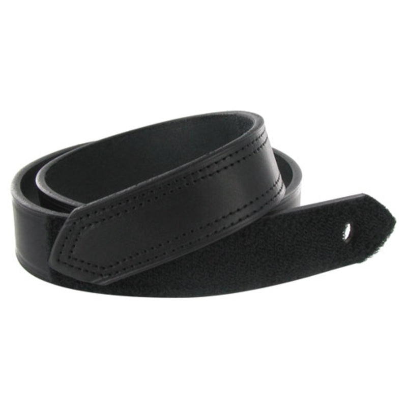 Boston Leather 1.5" Hook & Loop Tipped Leather Belt, USA Made - 6530