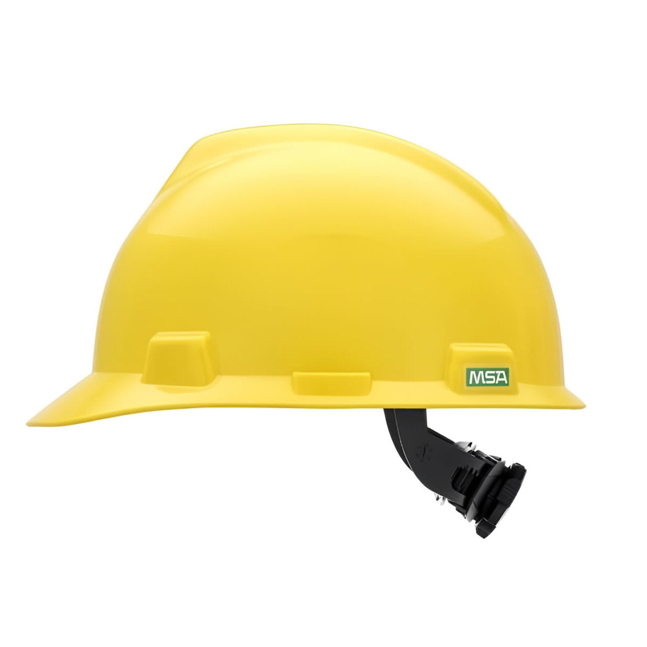 MSA Small V-Gard Cap Style Hard Hat Fas-Trac III Suspension - 477479 - Yellow