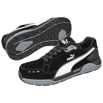 Puma Safety Men's Urban Effect Airtwist Low EH Composite Toe Shoes, 644655, Black/White