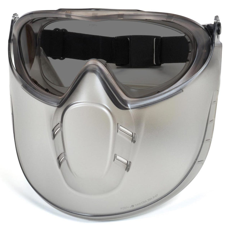 Pyramex Capstone Shield and Safety Goggles