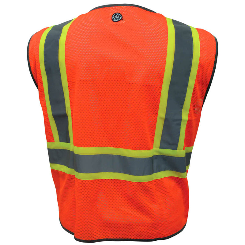 General Electric Type R Class 2 Hi-Vis Safety Vest with Contrasting Trim, GV078