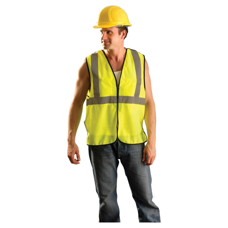 OccuNomix Type R Class 2 High-Vis Breakaway Mesh Safety Vest - ECO-GCB