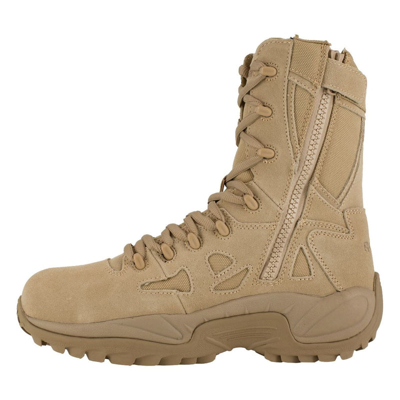 Reebok Men's Rapid Response RB 8" EH Composite Toe Stealth Boots, RB8894