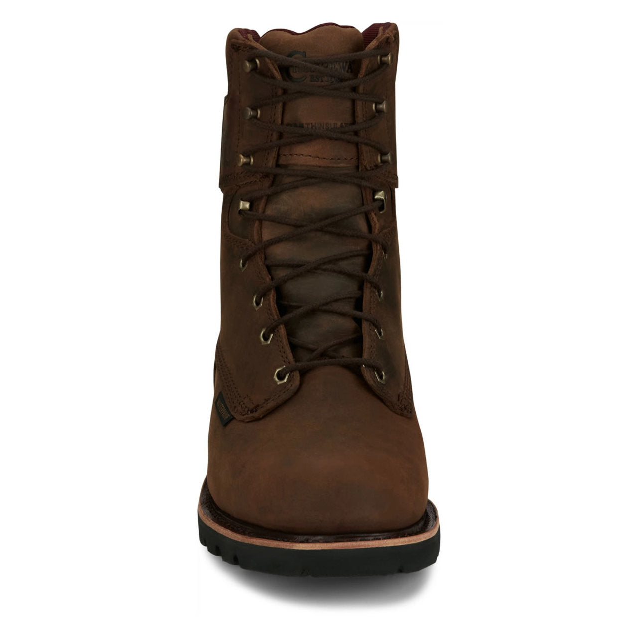 Chippewa Men's Super DNA 8" Logger Waterproof Insulated EH Soft Toe Boots, 59416, Tan