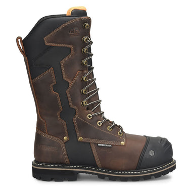 Matterhorn Men's I-BEAM Carbon 12" Waterproof EH Met-Guard Carbon Composite Toe Boots, MT2549, Brown