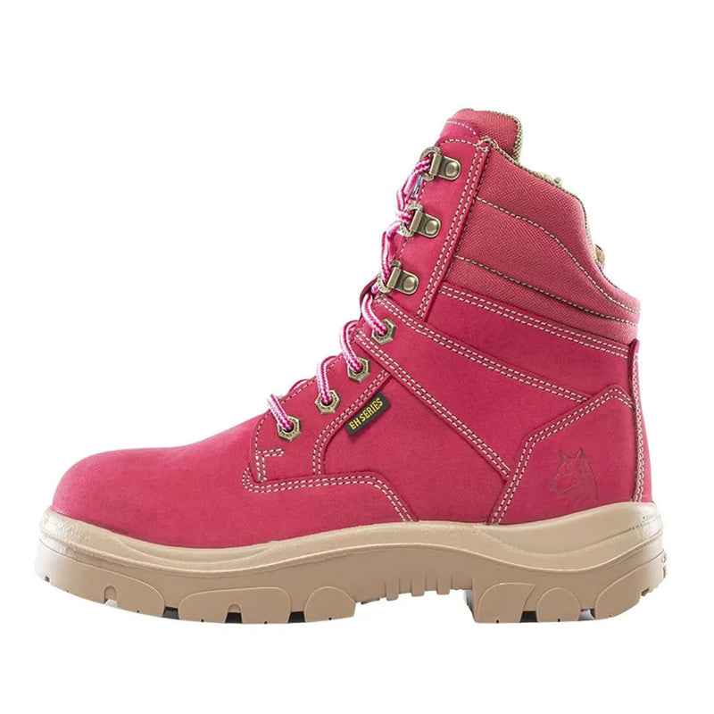 Steel Blue Ladies Southern Cross 6" EH Steel Toe Boots, 812861W, Pink
