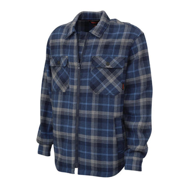 Tough Duck WS15 Men's Sherpa Bonded Flannel Jac-Shirt