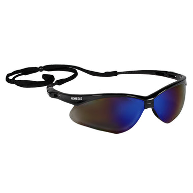 KleenGuard Nemesis Safety Glasses - Blue Mirror Lens - 14481