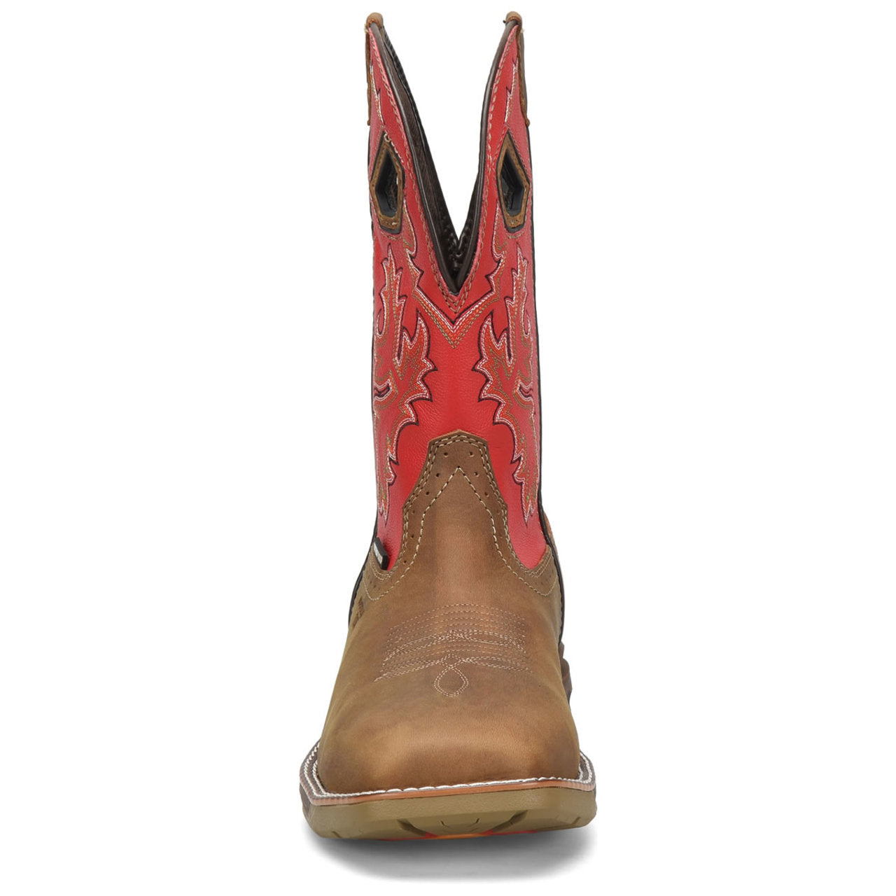 Phantom Rider Men's Henly  11" Waterproof EH Composite Toe Boots, DH5358, Tan/Red
