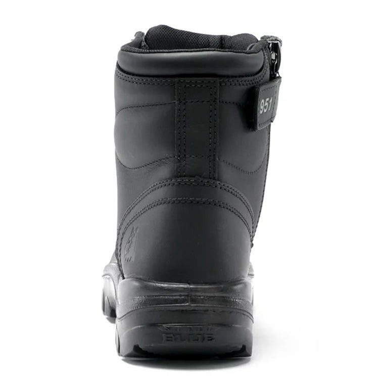 Steel Blue Men's Argyle Zip 6" SD Steel Toe Boots, 312951, Black