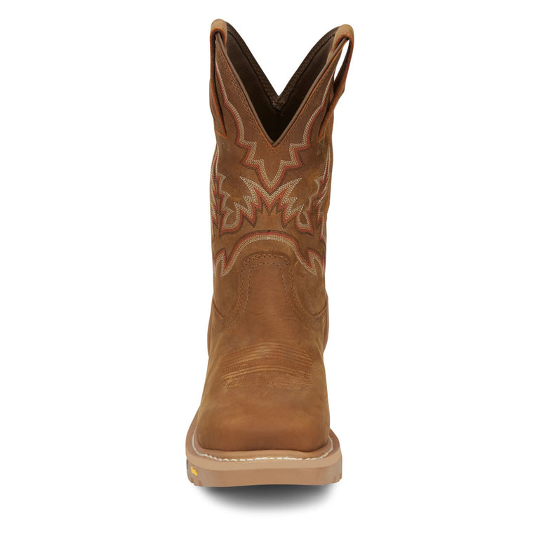 Justin Men's Montana 11" Waterproof EH Nano Composite Toe Boots, CR2124, Brown