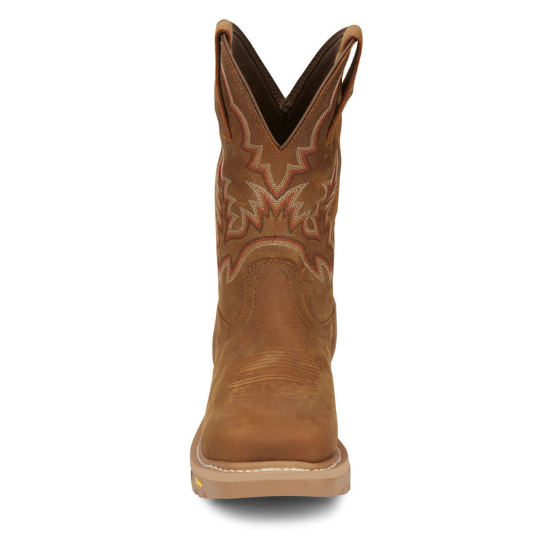 Justin Men's Montana 11" Waterproof EH Nano Composite Toe Boots, CR2124, Brown
