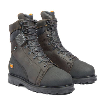 Timberland PRO Men's Rigmaster 8" Waterproof Met Guard Alloy Toe Work Boots - TB1896492141