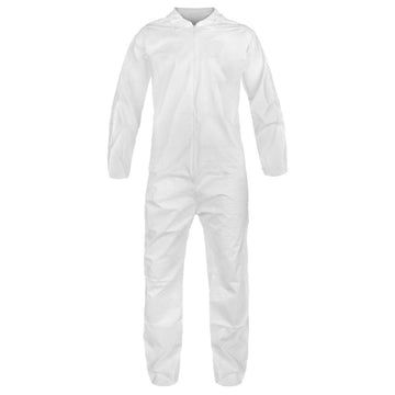 Keystone Safety CVL-NW-E Polypropylene Disposable Coveralls (Size Medium)