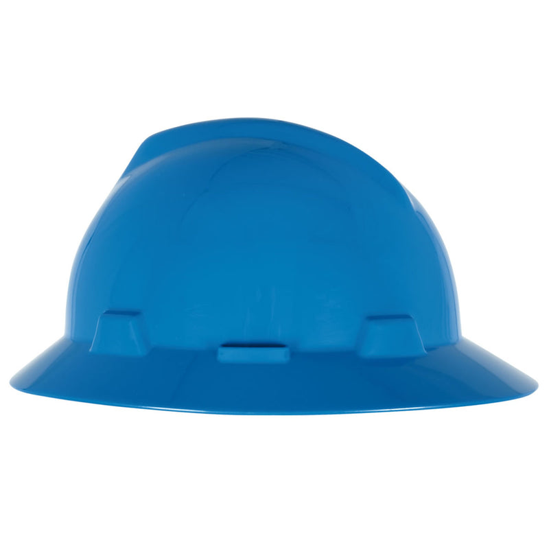 MSA V-Gard Green Full Brim Hard Hat