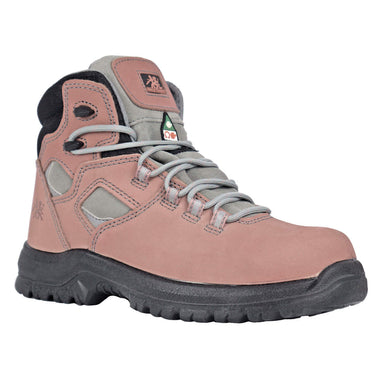 Moxie Trades Women's Lacy Pink Composite Toe Boots, MT26058, Pink