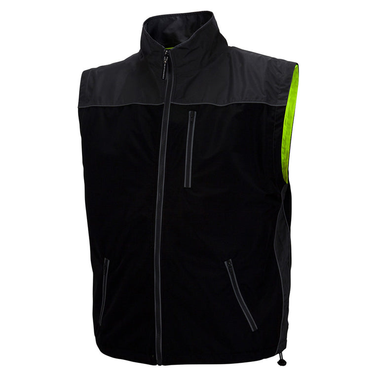 Custom Pyramex RJR34 Type R Class 3 Hi-Vis 4-in-1 Jacket, Hi-Vis Lime Green