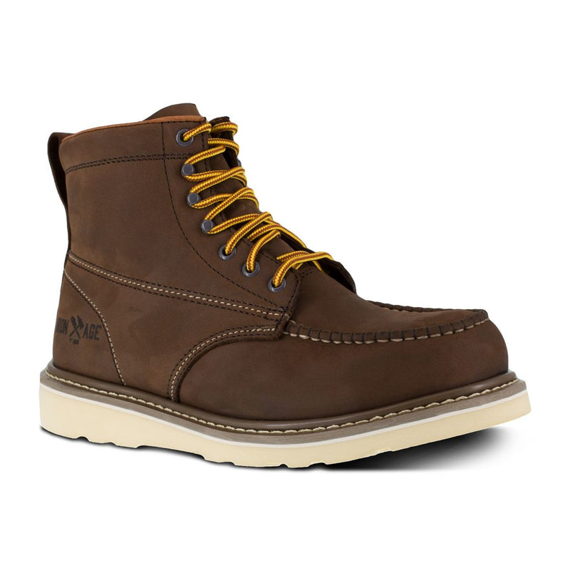 Iron Age Men's Reinforcer Wedge 6" EH Steel Toe Work Boots, IA5061