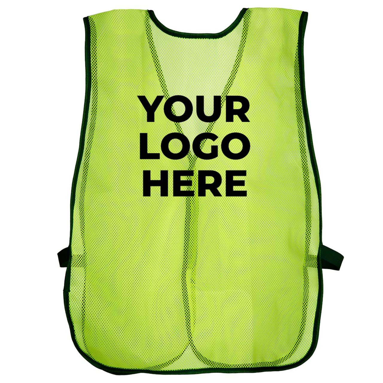 Custom Rugged Blue Non-ANSI Hi-Vis Mesh Safety Vest