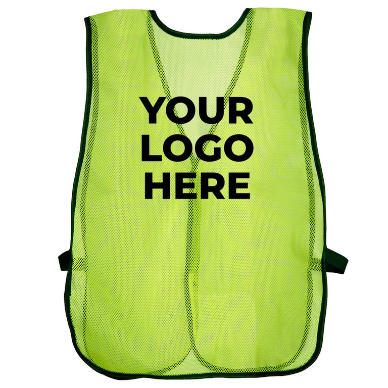 Custom Rugged Blue Non-ANSI Hi-Vis Mesh Safety Vest