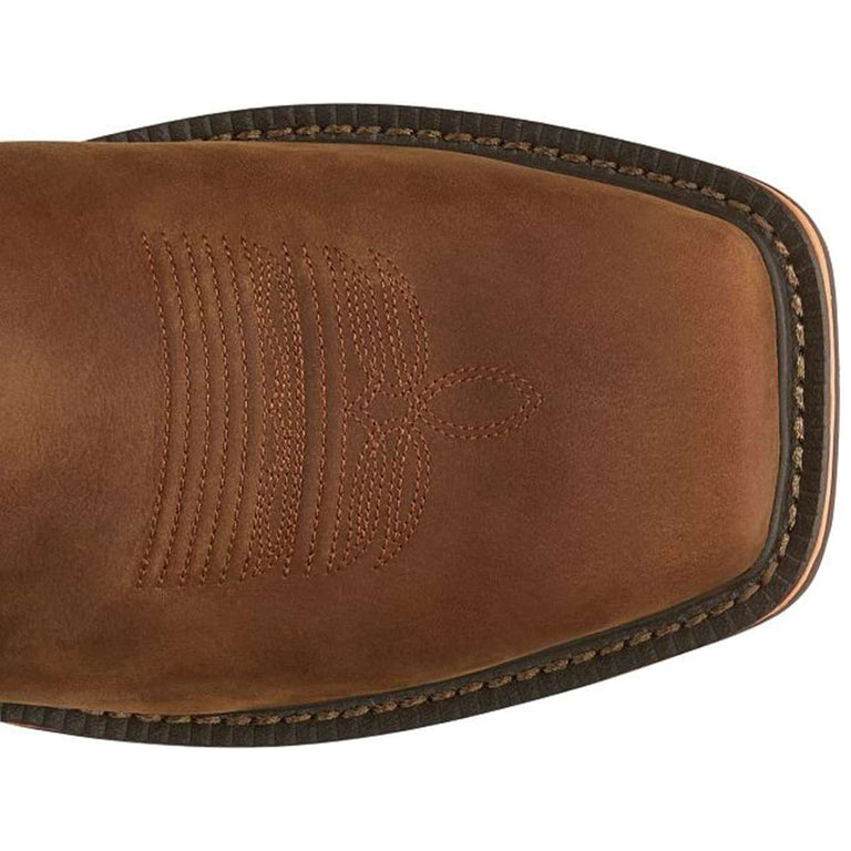 Justin Men's Resistor 11" Waterproof EH Nano Composite Toe Boots, CR4012, Brown
