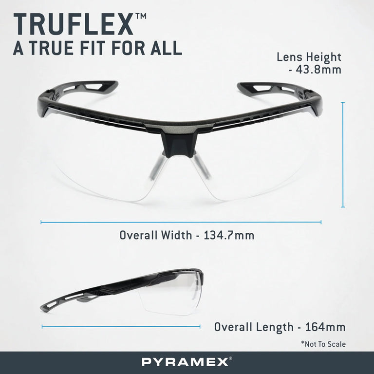 Pyramex TruFlex Safety Glasses