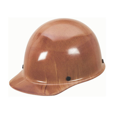 Custom MSA Skullgard Cap Style Hard Hat, Fas-Trac III Ratchet Suspension, Natural, 16 Pack