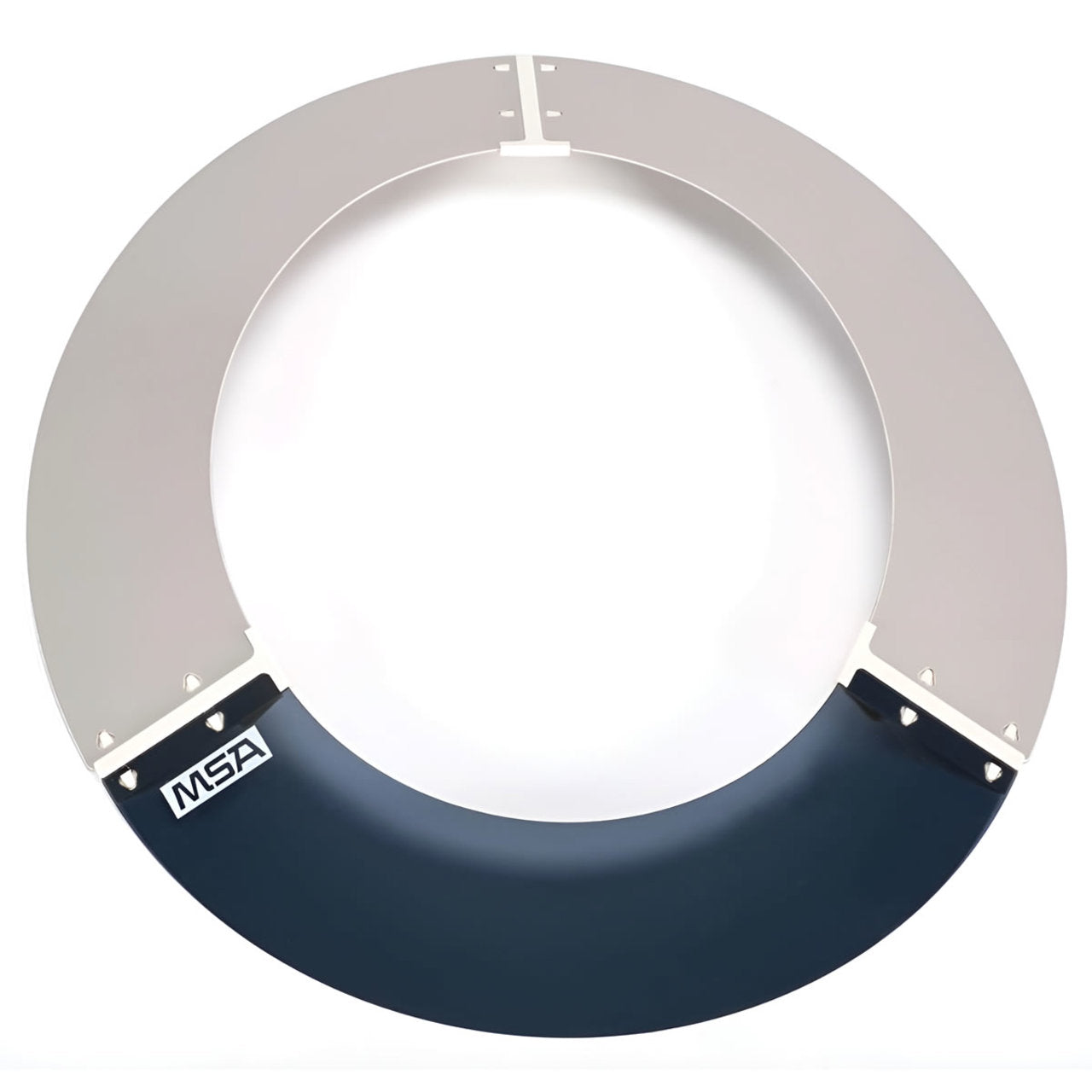 MSA Sun Shield for V-Gard Full Brim Hard Hats, 697410, Gray/Blue