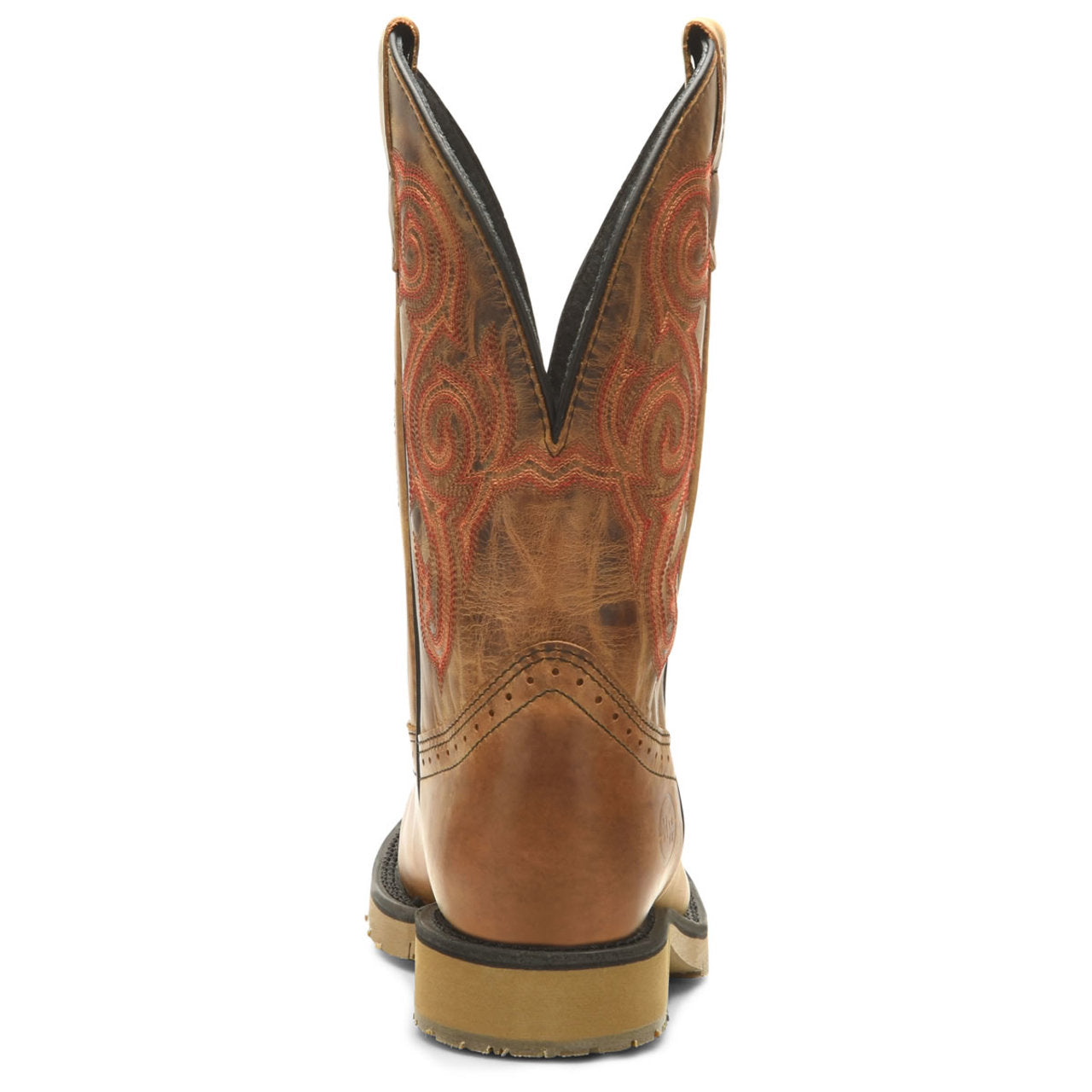 Double-H Boots Men's Bertram 11" Roper Steel Toe Boots, DH4560, Brown