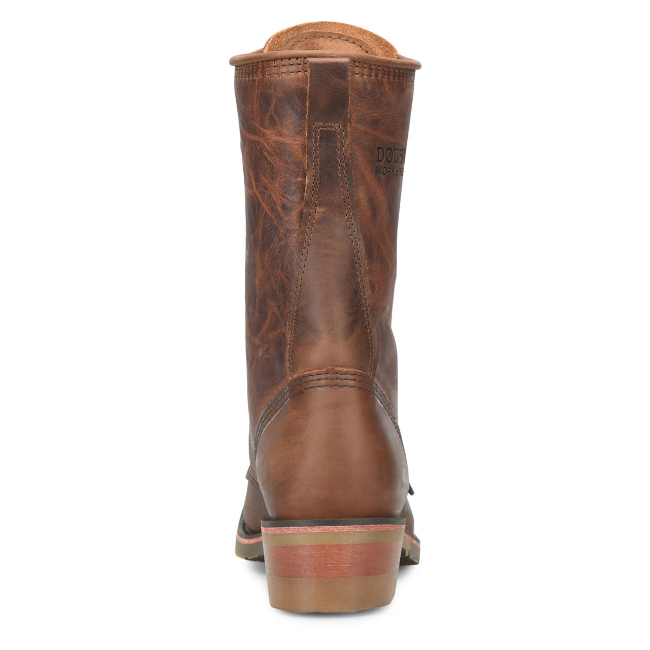 DOUBLE H ウエスタンブーツ ブラウン ターコイズ　ヴィンテージ Double-H Men's Lewis 9