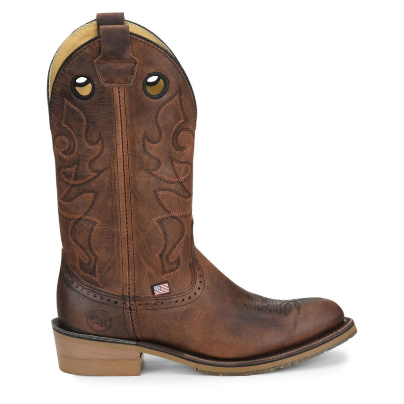 Double-H Men's 12" Kilgore Boots, DH4646, Brown