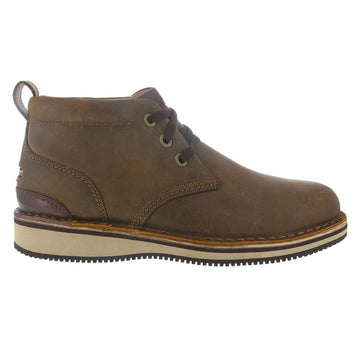 Rockport Works Men's Prestige Point Chukka EH Steel Toe Work Shoes, Beeswax Brown - RK2801