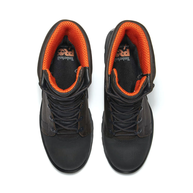 Timberland PRO Men's Rigmaster 8" Waterproof EH Steel Toe Work Boots, TB1955532141