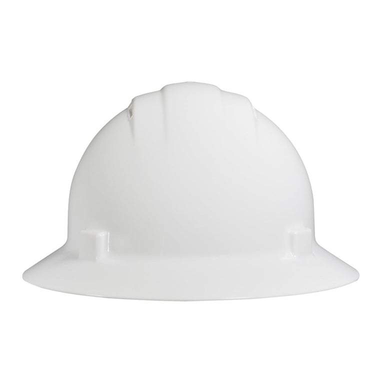 Custom Delta Plus Americana Vented Full Brim Hard Hat, 4-Point Mega Ratchet Suspension