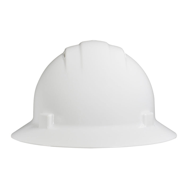 Custom Delta Plus Americana Vented Full Brim Hard Hat, 4-Point Mega Ratchet Suspension