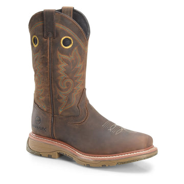 Double-H Men's Elijah 12" Western EH Composite Toe Elijah, DH5241, Brown