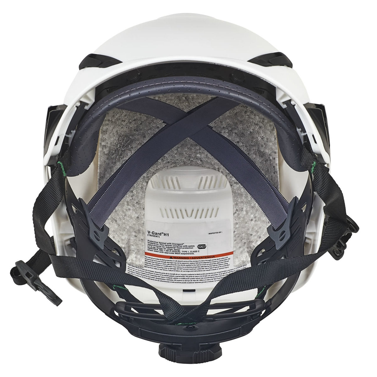 MSA V-Gard H1 Trivent Safety Helmet