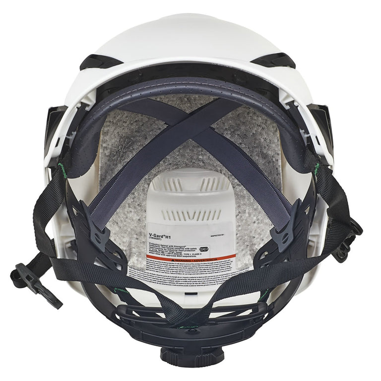 MSA V-Gard H1 Trivent Safety Helmet