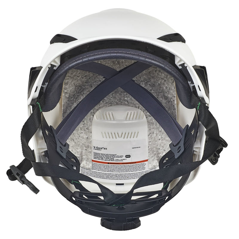MSA V-Gard H1 Trivent Safety Helmet