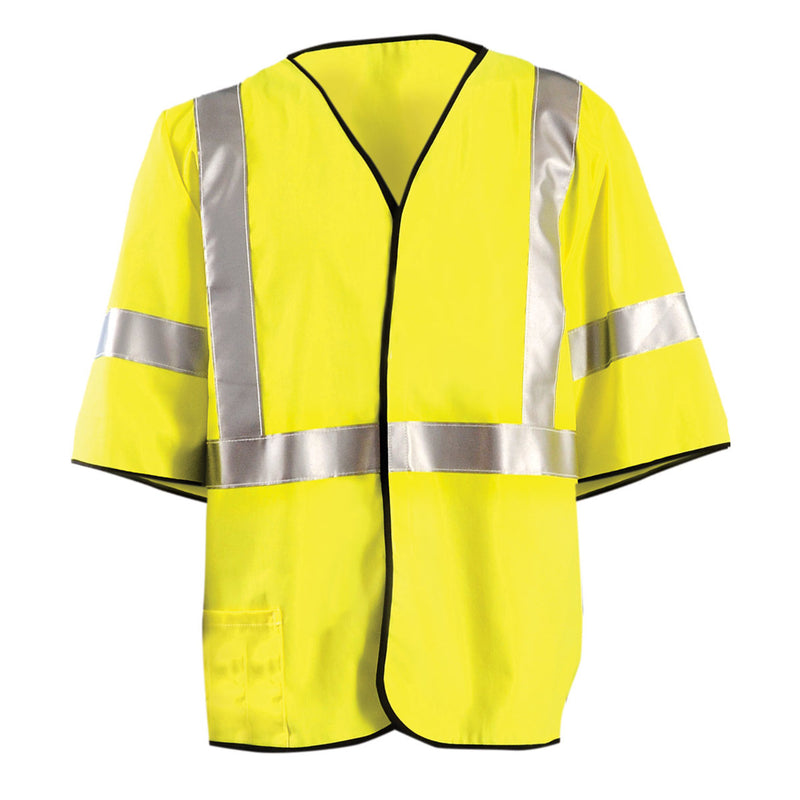 Occunomix Type R Class 3 Hi-Vis Flame Resistant Mesh Safety Vest, FR-VM2213