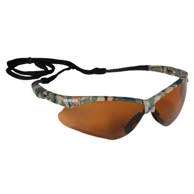 KleenGuard Nemesis Camo Frame Safety Glasses - Bronze Lens - 19644