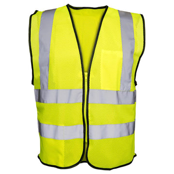 Rugged Blue Type R Class 2 Hi-Vis Double Stripe Mesh Safety Vest