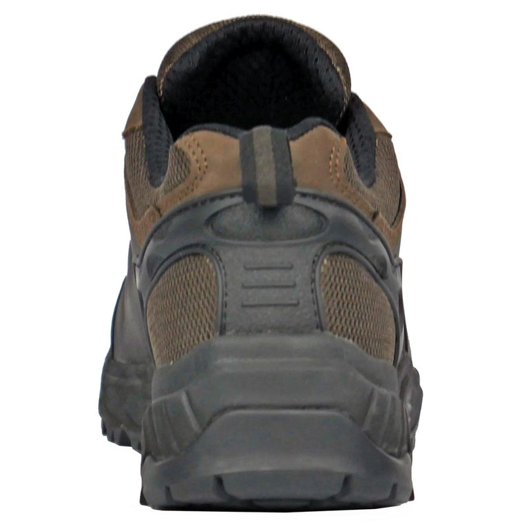 Hoss Men's Eric Lo Aluminum Toe Shoes, 50238, Brown